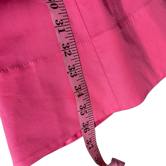 STAUD NWT mini wells pink fit and flare pink dress 4 S - Picture 8 of 8